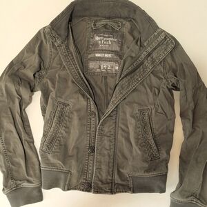 Abercrombie &Fitch Military Style Cotton Jacket